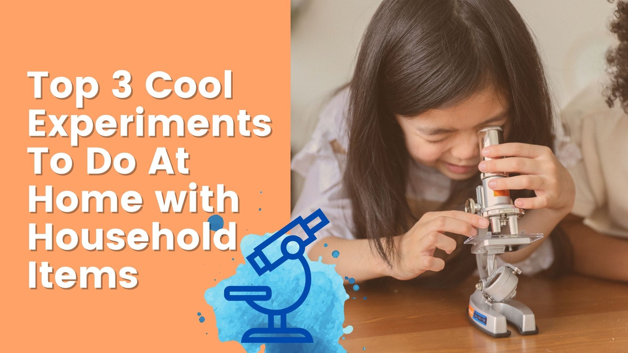 cool experiments to do at home with household items
